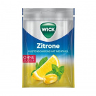 Wick citromos és mentolos cukormentes torokcukorka 72g 