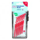 TePe Angle fogköztisztító kefe (0,5mm, size:2, piros) 6db 