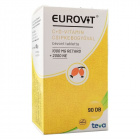 Eurovit C+D vitamin csipkebogyóval bevont tabletta 45db 