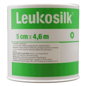 Leukosilk 5cm x 4,6m ragtapasz 1db