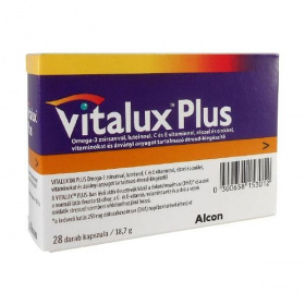 Vitalux Plus Omega-3 kapszula 28db