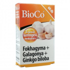 Bioco Fokhagyma + Galagonya + Ginkgo biloba tabletta 60db 