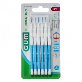 Gum Bi-Direction fogközi kefe, 0,9mm-es, 6db