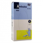 Ambulex Vizsgálókesztyű (nitril lila, S) 100db 