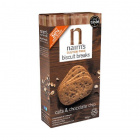 Nairns gluténmentes teljeskiőrlésű 56% rostdús zabkeksz csoki chips 160g 