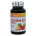 Vitaking Vitamin D3 2000IU epres rágótabletta 210db 