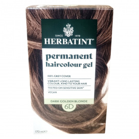 Herbatint 6D arany sötét szőke hajfesték 170ml