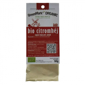 GreenMark bio őrölt citromhéj 50g