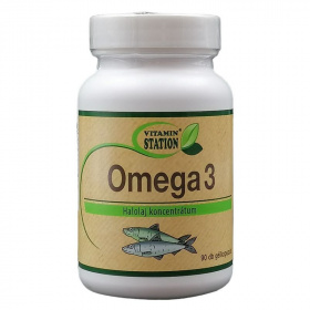 Vitamin Station Omega-3 zselétabletta 90db