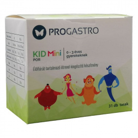 ProGastro Kid Mini étrendkiegészítő por tasak 1-3 éves korig 31db