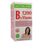 Naturland b12-vitamin 1200 µg tabletta 100db 