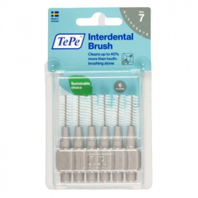 Tepe Original fogköztisztító kefék bioműanyagból 1,3mm, szürke, 6db
