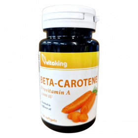 Vitaking Beta-Carotene (Béta-karotin) gélkapszula 100db