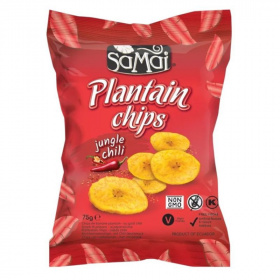 Samai főzőbanán chips - csípős chili 75g