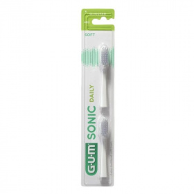 Gum ActiVital Sonic fogkeféhez való pótfejek fehér, 2db