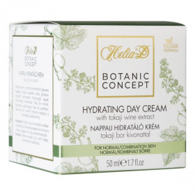 Helia-D Botanic Concept nappali hidratáló krém tokaji bor kivonattal normál, kombinált bőrre 50ml