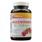 Vitaking Multivitamin gyermekeknek meggyes rágótabletta 90db 