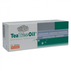 Dr. Müller Tea Tree Oil teafa olajos lábápoló krém 200ml