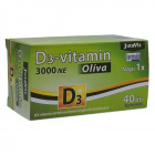 JutaVit D3-vitamin 3000NE Olíva lágykapszula 40db 