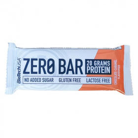BioTechUSA Zero Bar fehérje szelet csokoládé-karamell 50g