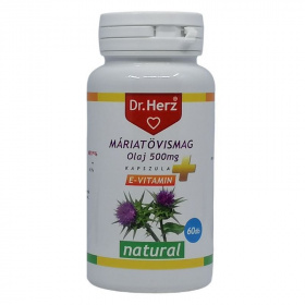 Dr. Herz Máriatövismag olaj 500mg kapszula 60db