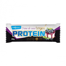 Max Sport royal gluténmentes protein szelet - feketeribizli 60g