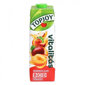 Topjoy üdítőital - vitalitás, alma, őszibarack 1000ml