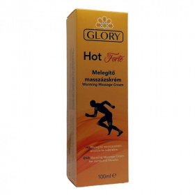 Glory Hot Forte melegítő masszázskrém 100ml