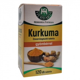 Herbária kurkuma gyömbérrel tabletta 120db