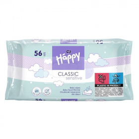 Bella Baby Happy nedves törlőkendő - classic, sensitive 56db