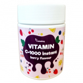 Vitaking Vitamin C-1000 instant por - berry ízű 150g