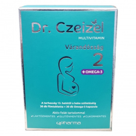 Dr. Czeizel Multivitamin Várandósság 2 filmtabletta (2x30db) 60db