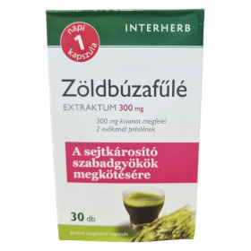 Interherb Napi 1 Zöldbúzafűlé Extraktum kapszula 30db