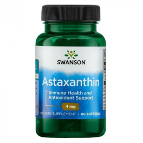Swanson Astaxanthin 4mg lágyzselatin kapszula 60db