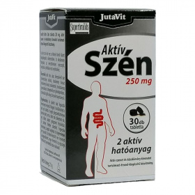 JutaVit aktív szén 250mg tabletta 30db