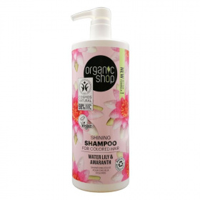 Organic Shop bio Shine sampon (vízililiommal és amaránttal) 1000ml