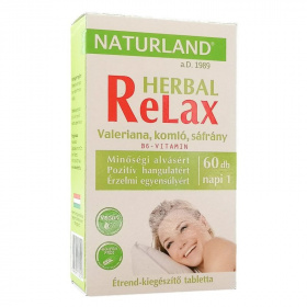 Naturland herbal relax tabletta 60db