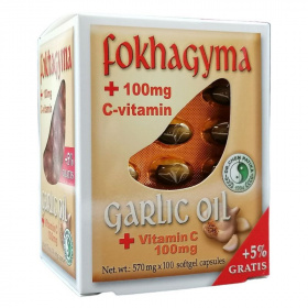 Dr. Chen Fokhagyma kapszula (Garlic oil) C-vitaminnal 100db