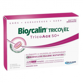 Bioscalin Tricovel Tricoage 50+ tabletta 30db