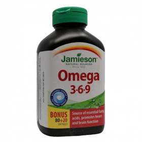 Jamieson Omega 3-6-9 1200mg kapszula 100db