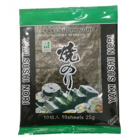 Sushi Nori tengeri algalapok 10db