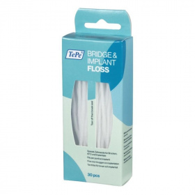 Tepe Bridge & Implant Floss fogselyem, 30db