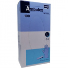 Ambulex Vizsgálókesztyű (nitril lila, L) 100db 