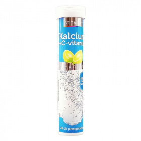 1x1 VitaDay Kalcium 300mg + C-vitamin pezsgőtabletta 20db
