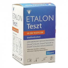 Dcont Etalon Teszt tesztcsík - vércukor 50db