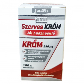 JutaVit szerves króm 250mcg tabletta 100db