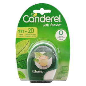 Canderel stevia alapú édesítőszer tabletta (100+20db) 120db