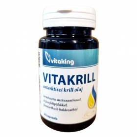 Vitaking Vitakrill 500mg krill olaj gélkapszula 30db