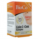 Bioco lizin c+cink komplex tabletta 30db 