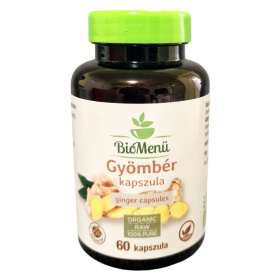 Biomenü Bio gyömbér kapszula 60db